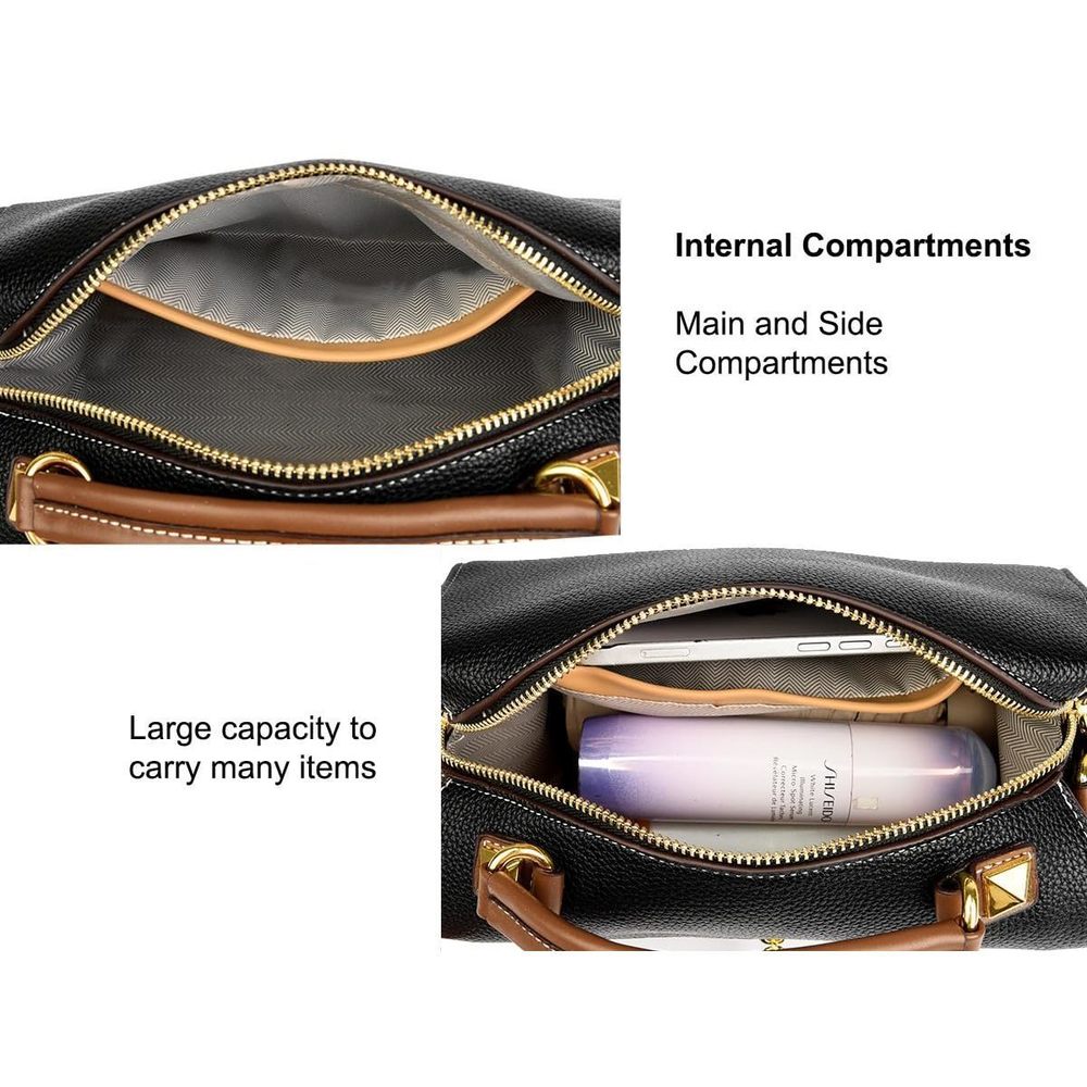 Crossbody Bags Shoulder Bags Faux Leather Handbag Dual Straps, Dual :P - Picture 3 of 9